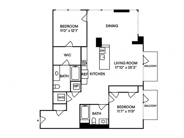 B6 floor plan